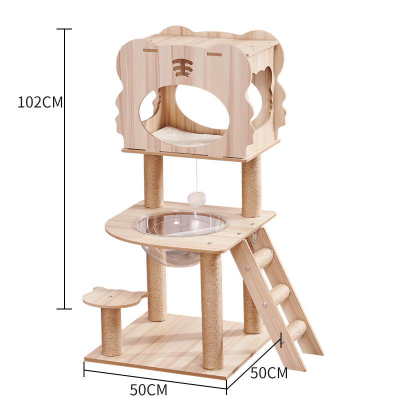 Space Capsule Pet Backpack & Play House – Cat Carrier Toy