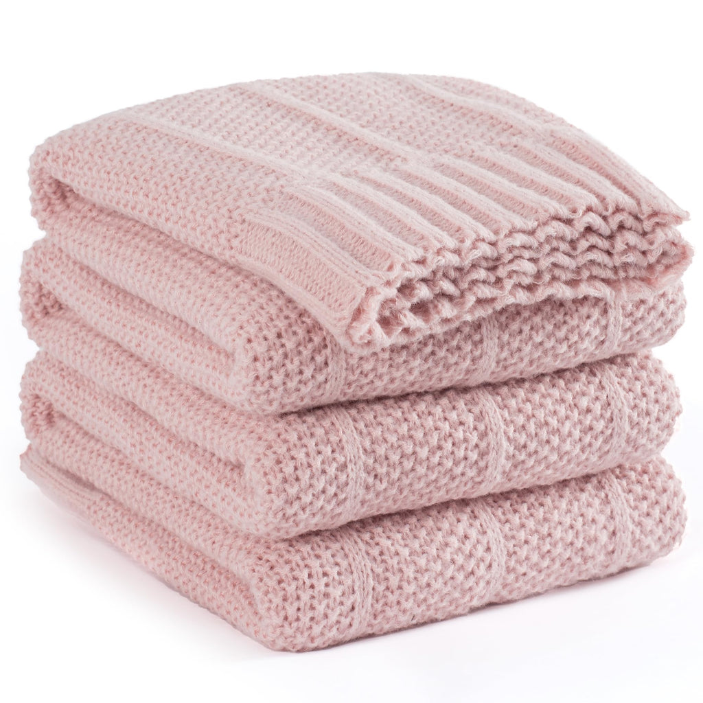 Knit Throw Blanket for Pets – Couch & Sofa Cover for Dogs & Cats