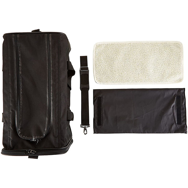 Foldable Pet Shoulder Bag – Portable Carrier for Cats & Small Dogs