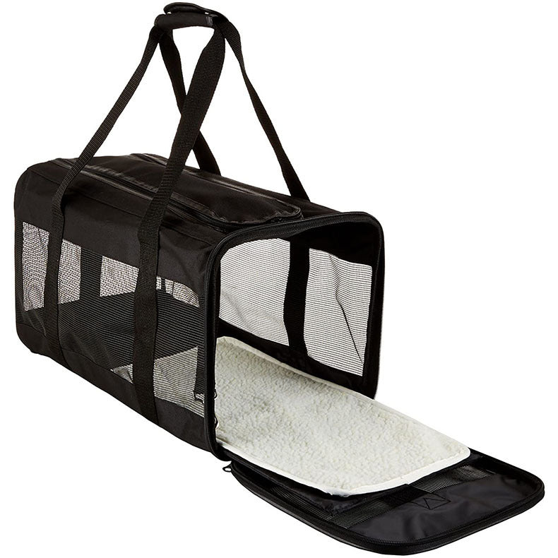 Foldable Pet Shoulder Bag – Portable Carrier for Cats & Small Dogs