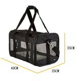 Foldable Pet Shoulder Bag – Portable Carrier for Cats & Small Dogs