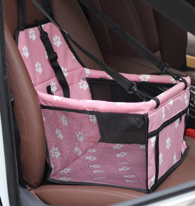 Breathable Pet Car Bag – Travel Carrier for Cats & Dogs