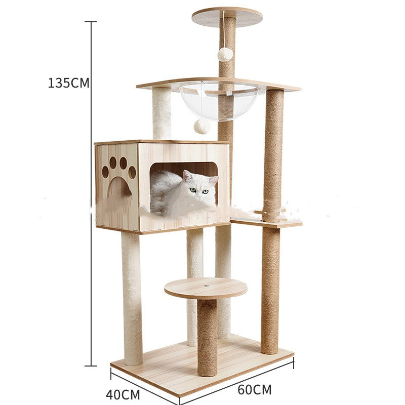 Space Capsule Pet Backpack & Play House – Cat Carrier Toy