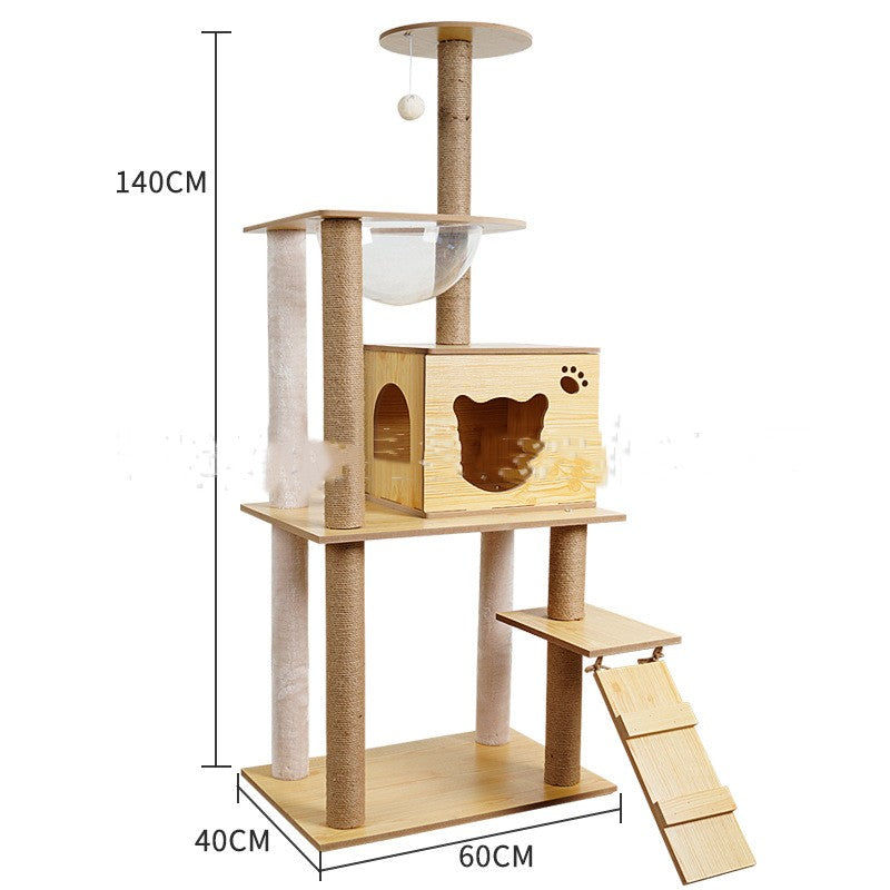 Space Capsule Pet Backpack & Play House – Cat Carrier Toy