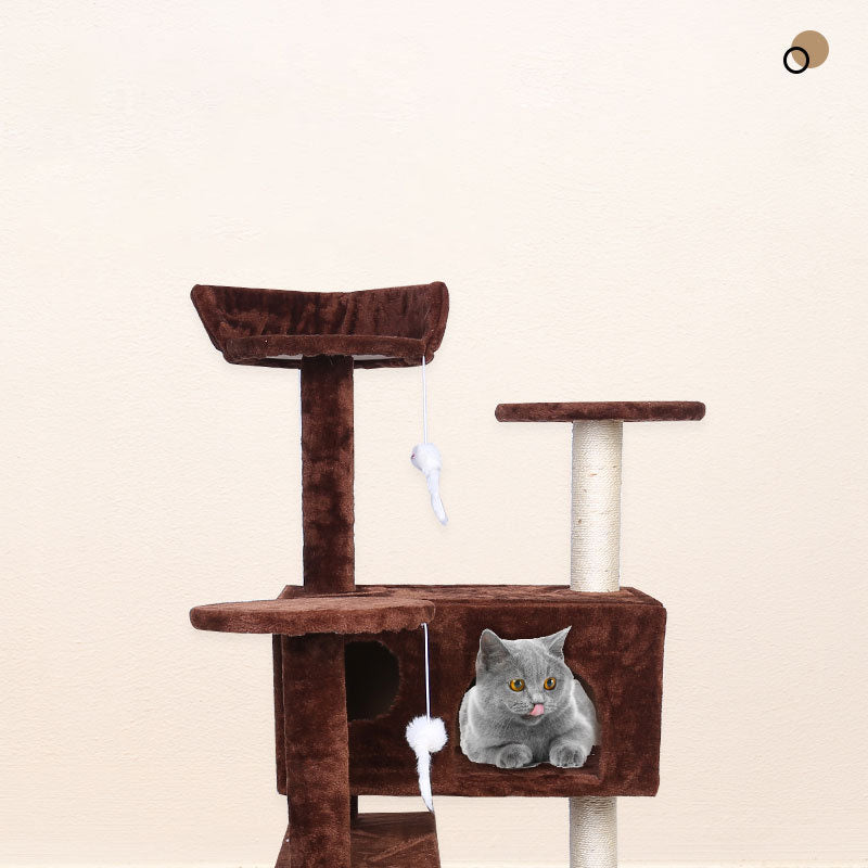 Luxury Villa Cat Tree – Multi-Level Climbing Frame for Cats