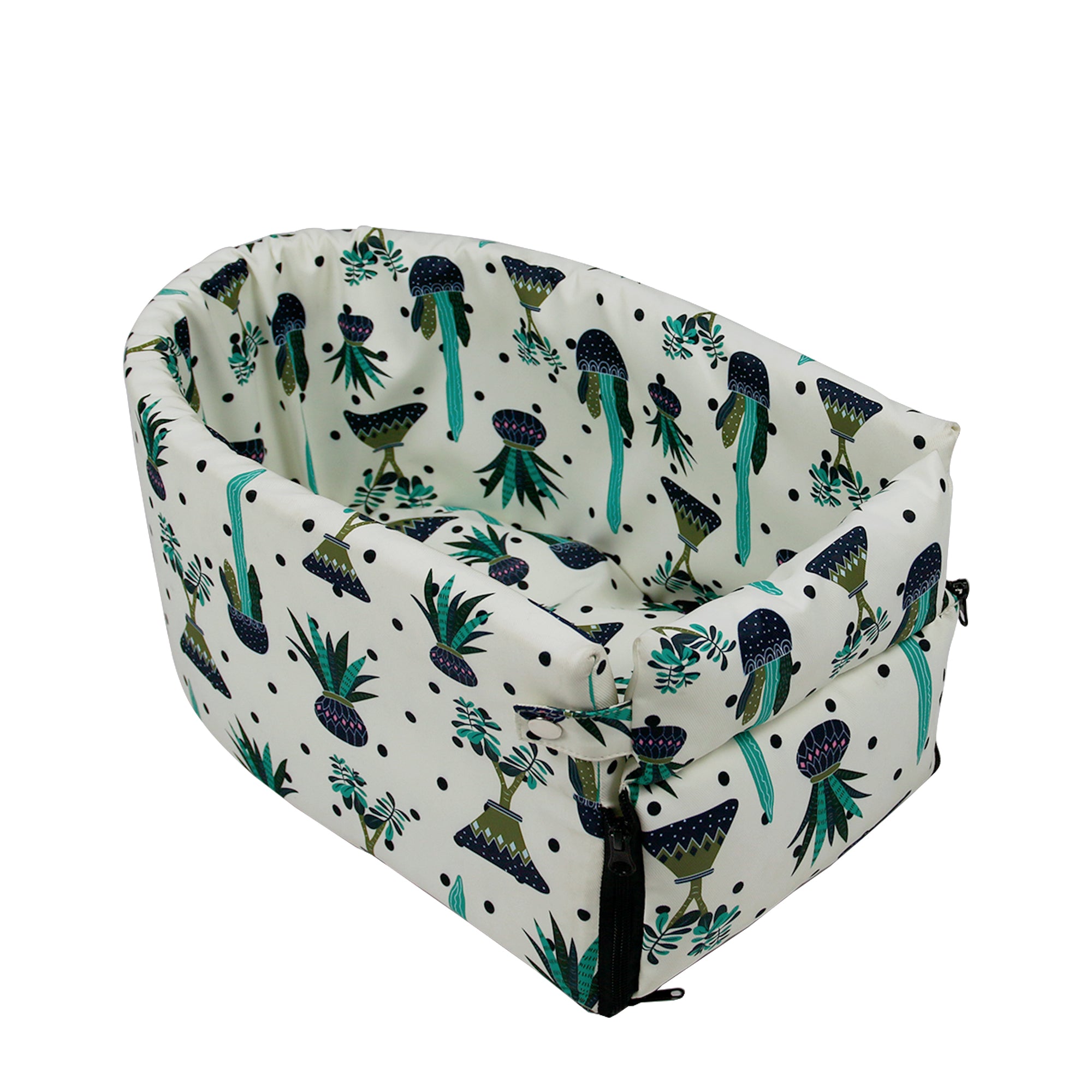 Removable Zipper Car Pet Nest – Travel Bed for Dogs & Cats