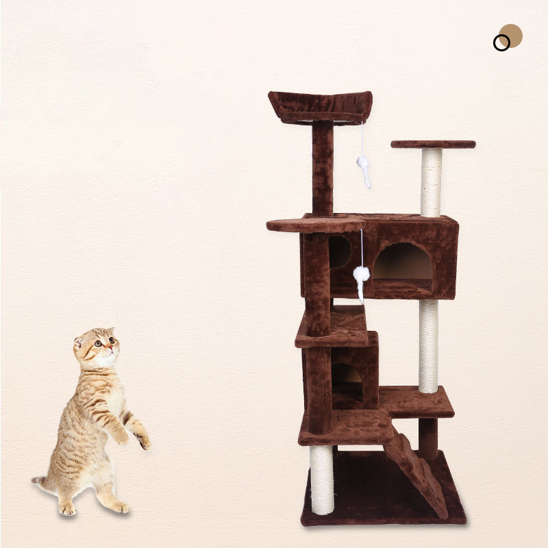 Luxury Villa Cat Tree – Multi-Level Climbing Frame for Cats
