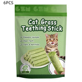 Cat Snacks Freeze Dried Cat Grass Sticks