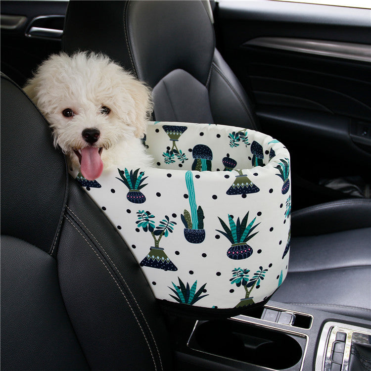 Removable Zipper Car Pet Nest – Travel Bed for Dogs & Cats