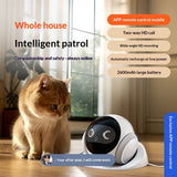AI Pet Robot Camera – Remote Monitoring & Entertainment for Dogs & Cats