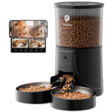PETULTRA Automatic Cat Feeders for 2 Cats