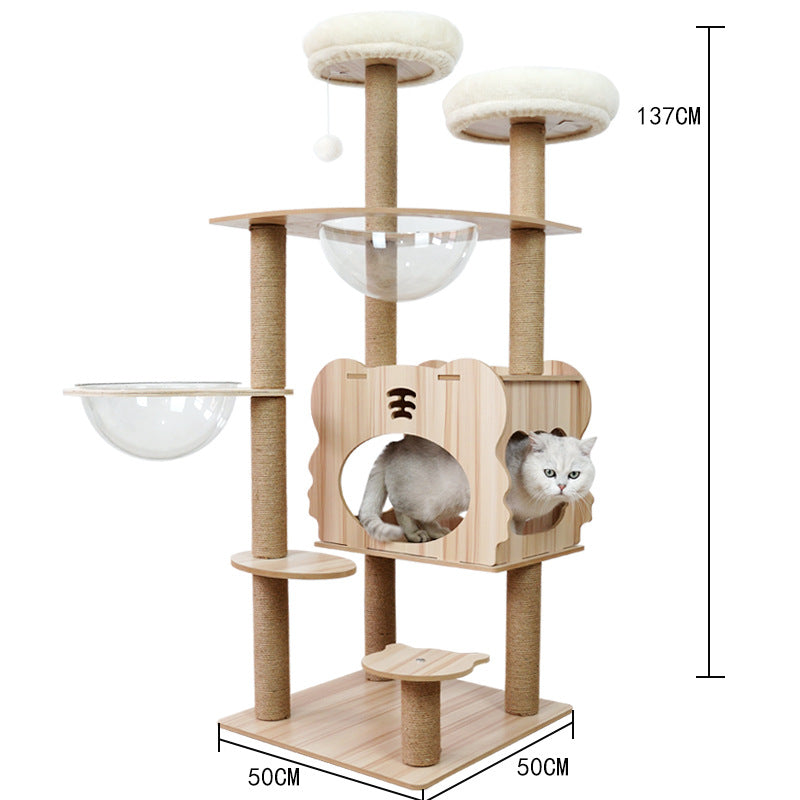 Space Capsule Pet Backpack & Play House – Cat Carrier Toy