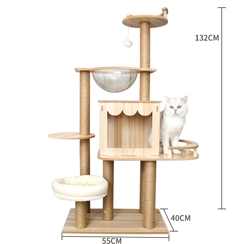 Space Capsule Pet Backpack & Play House – Cat Carrier Toy