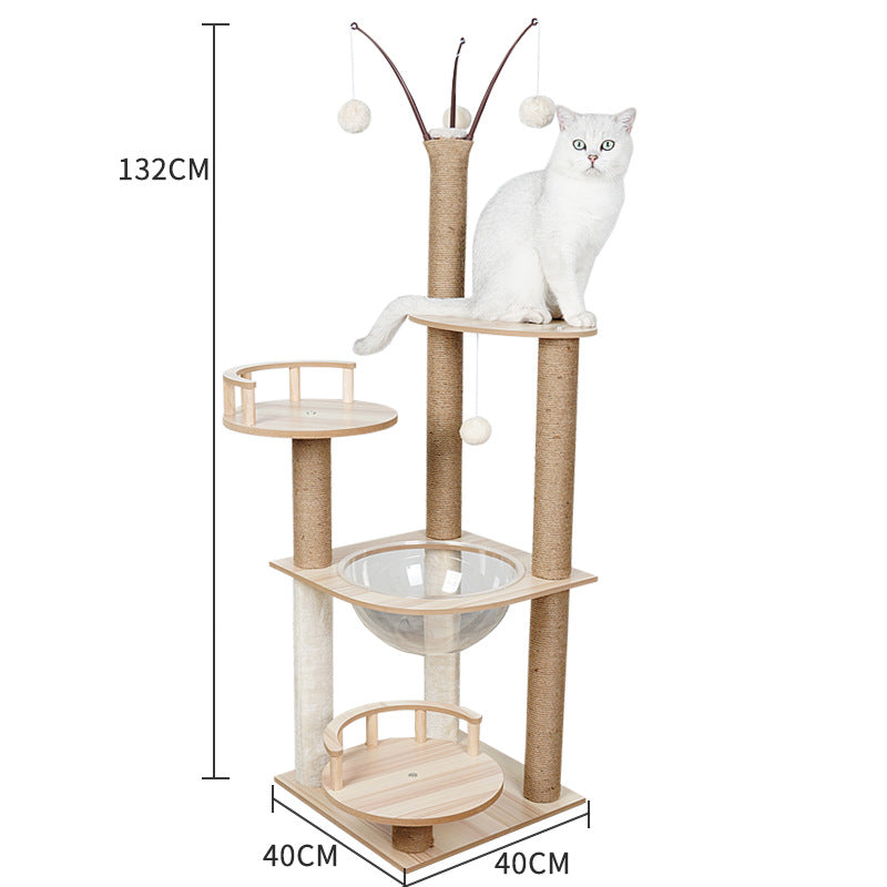 Space Capsule Pet Backpack & Play House – Cat Carrier Toy