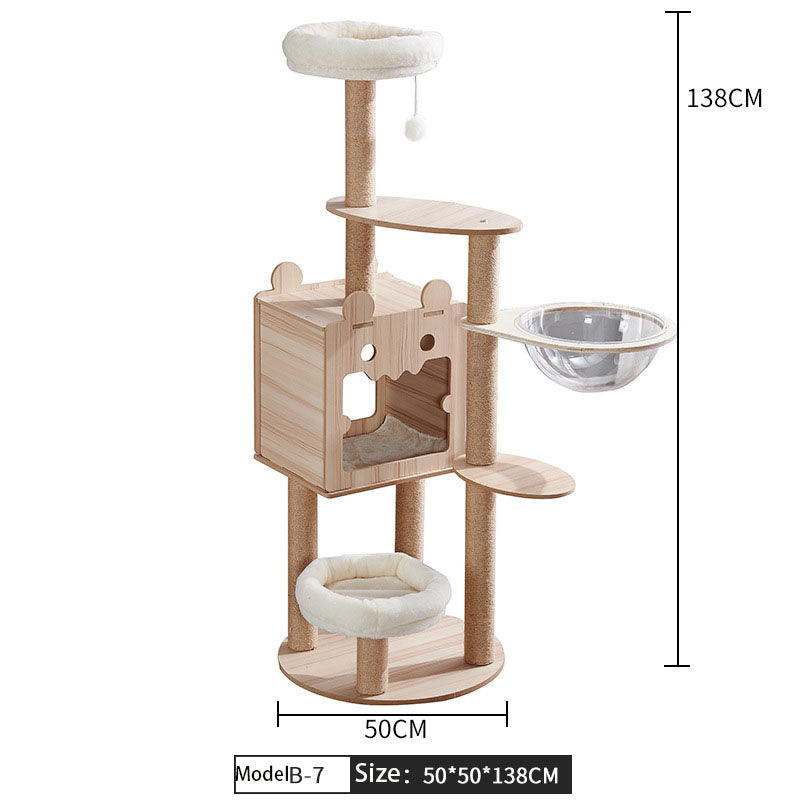 Space Capsule Pet Backpack & Play House – Cat Carrier Toy