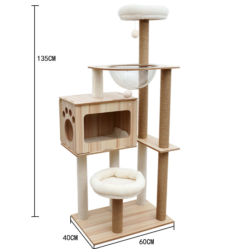 Space Capsule Pet Backpack & Play House – Cat Carrier Toy