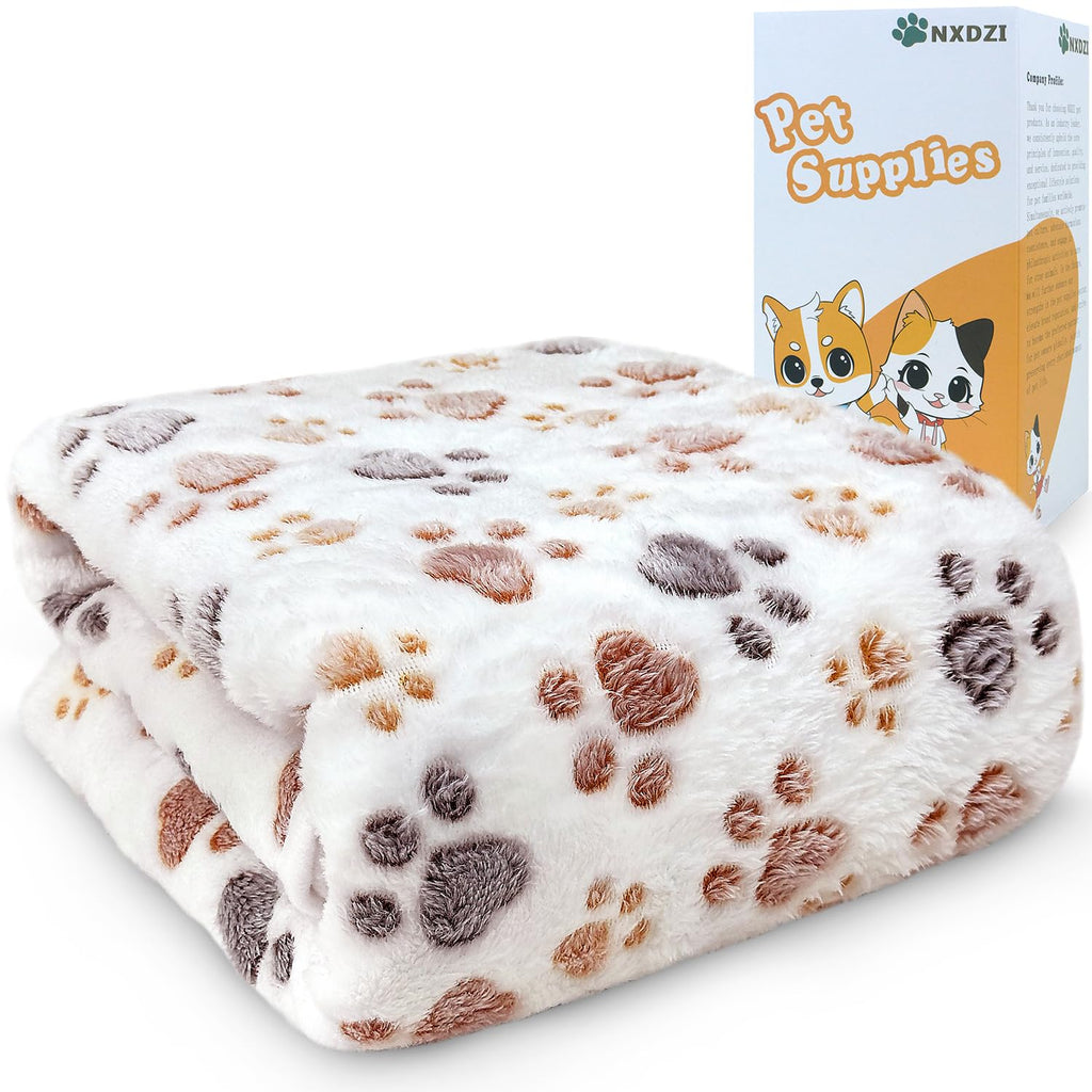 Washable Fluffy Flannel Pet Blanket – Soft Mat Cover for Dog & Cat Beds