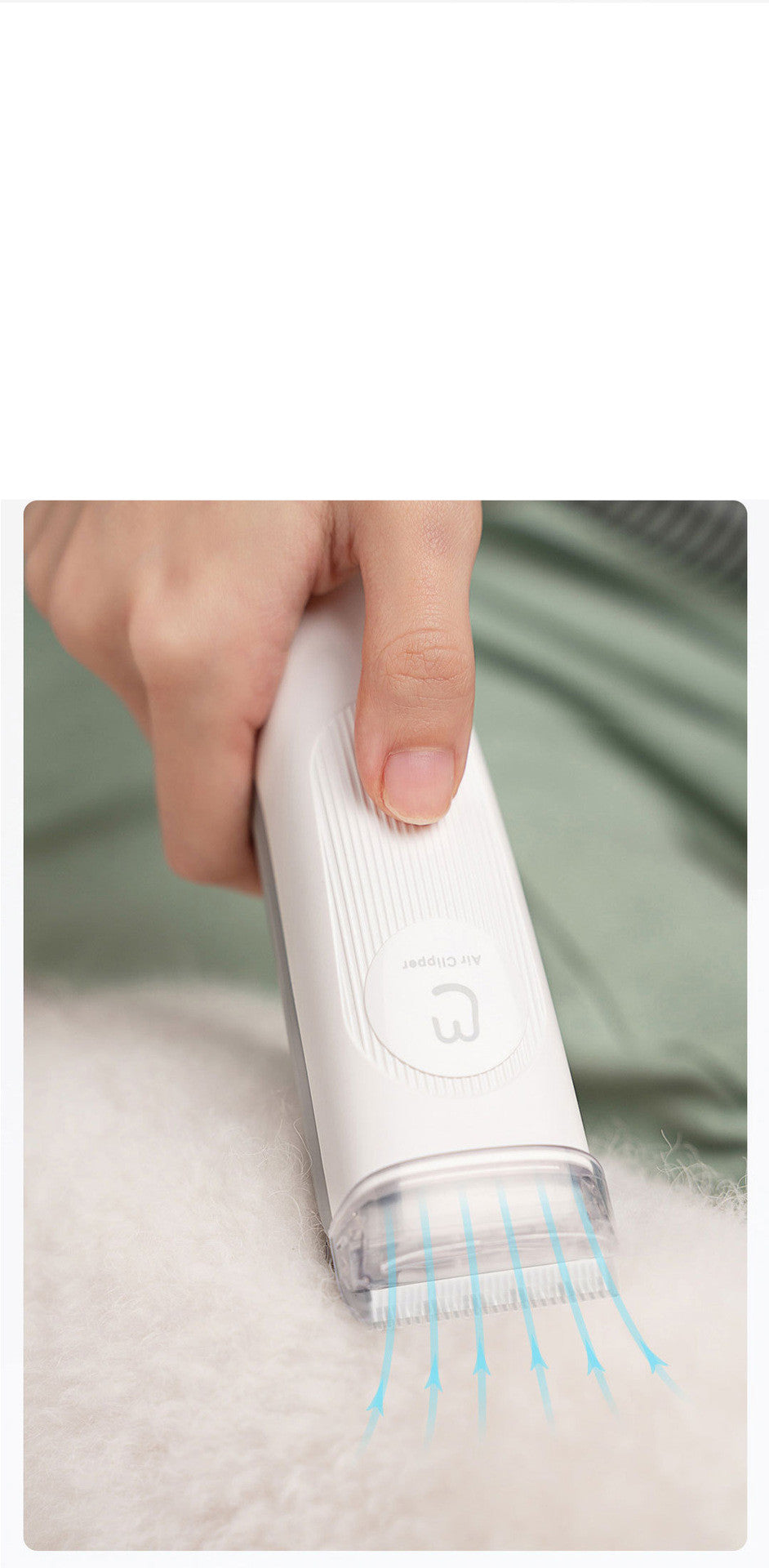5-in-1 Cordless Pet Grooming Kit – Electric Hair Trimmer & Clipper for Dogs & Cats
